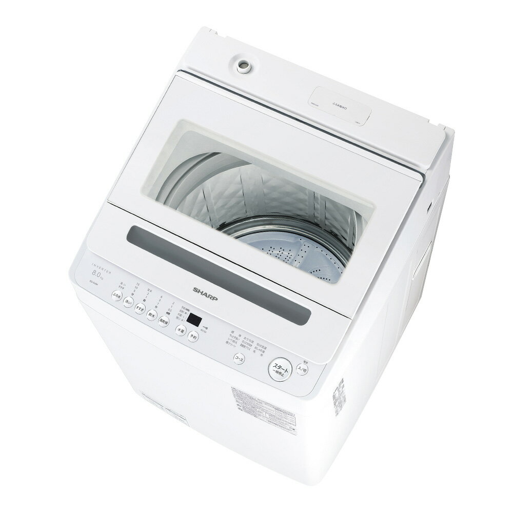 楽天市場】洗濯機 シャープ 8kgの通販