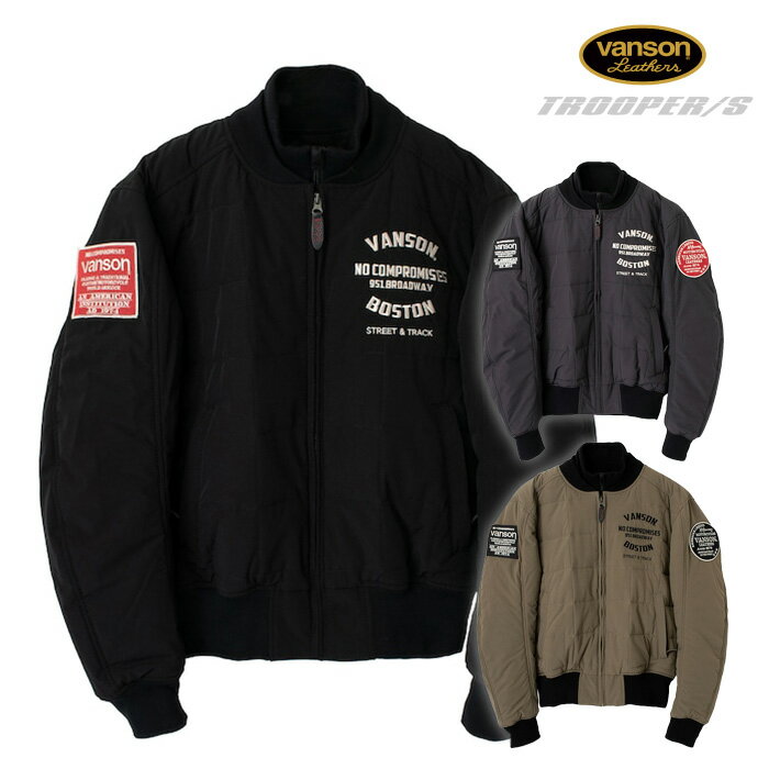 楽天市場】バンソン コットンジャケット vanson（バイクウェア