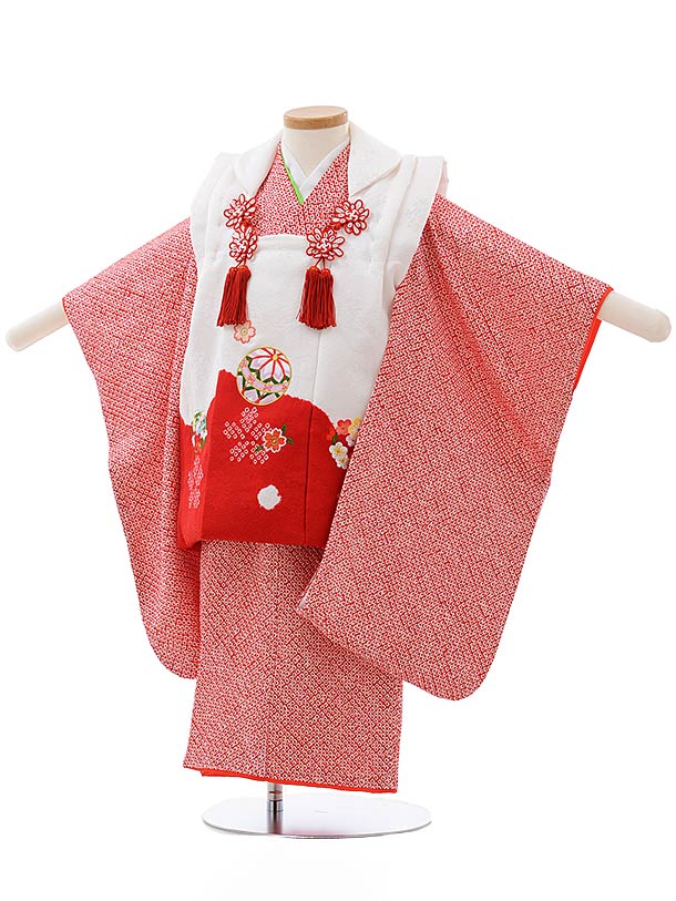 楽天市場】総絞り 着物 赤の通販