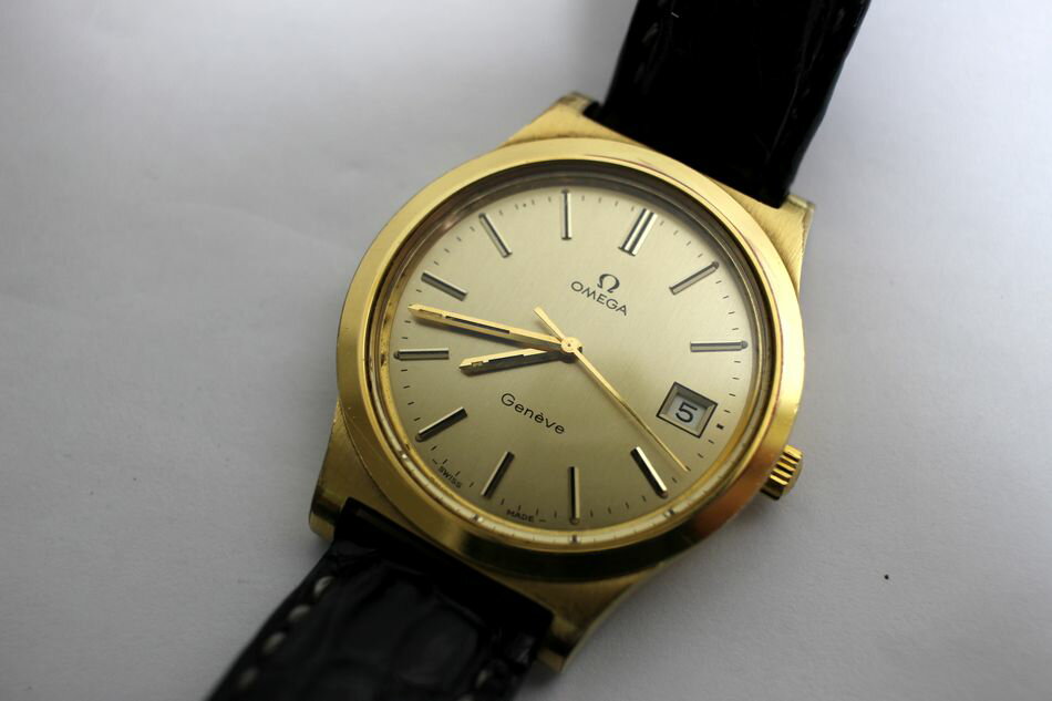 楽天市場】オメガ ジュネーブ 手巻き ゴールドの通販