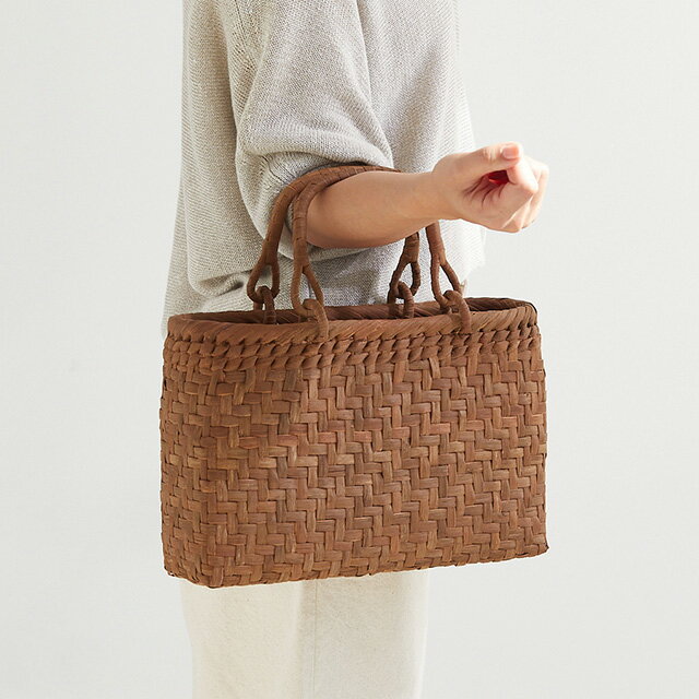 楽天市場】山葡萄 かごバッグ a4の通販