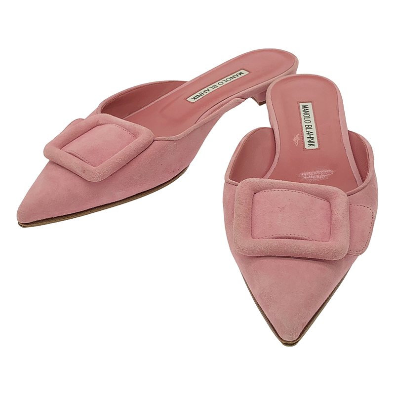 楽天市場】マノロブラニク（カラーピンク）（サンダル｜レディース靴