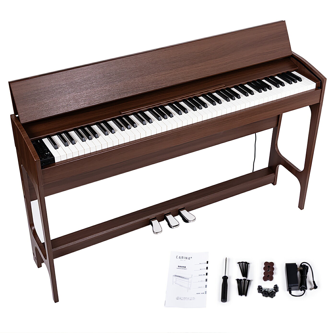 楽天市場】電子ピアノ 88鍵盤（カラーブラウン）（ピアノ・キーボード
