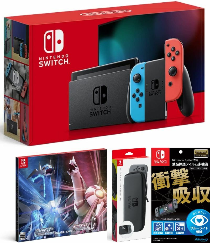 Nintendo Switch バッテリー強化版 純正ケース付き 楽天市場】任天堂