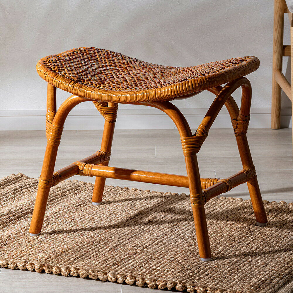 楽天市場】オットマン 籐の通販