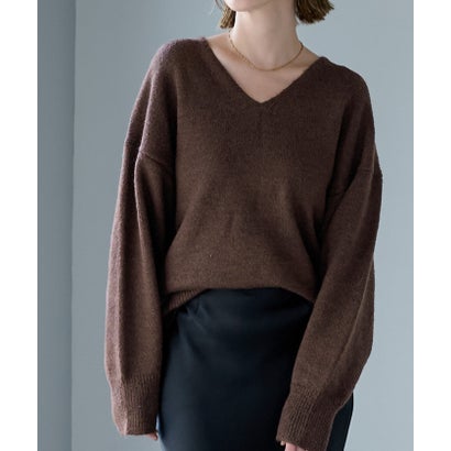 楽天市場】vネックセーター 茶色 ブラウンの通販