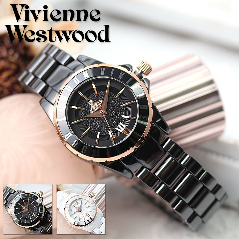 楽天市場】ヴィヴィアン 時計（文字盤カラーブラック）（男女兼用