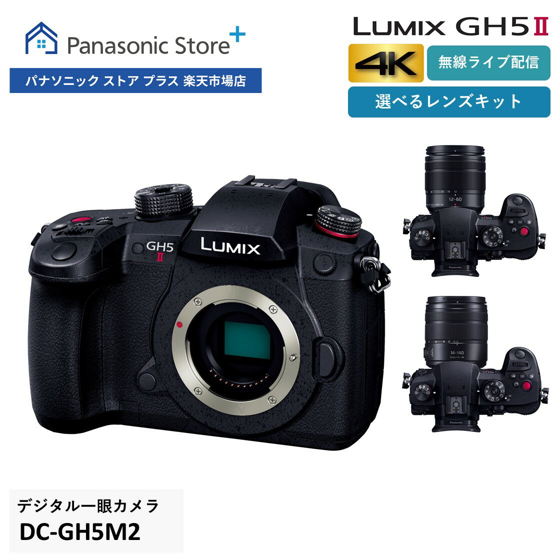 楽天市場】panasonic lumix gh5の通販