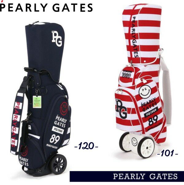 楽天市場】パーリーゲイツ キャディバッグ トリコロールの通販