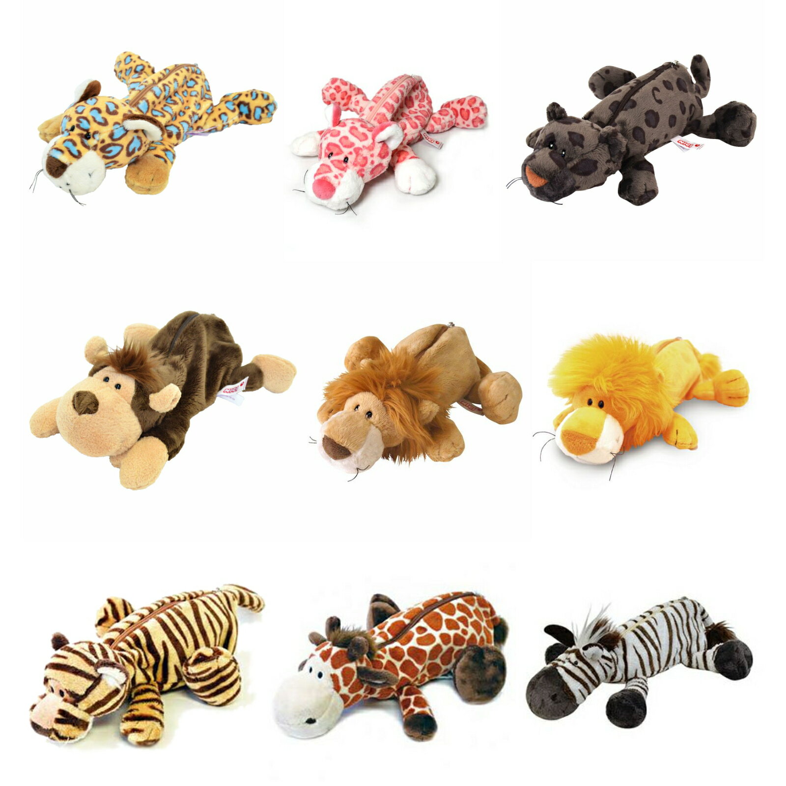 楽天市場】nici フィギュア ポーチ レオパードの通販