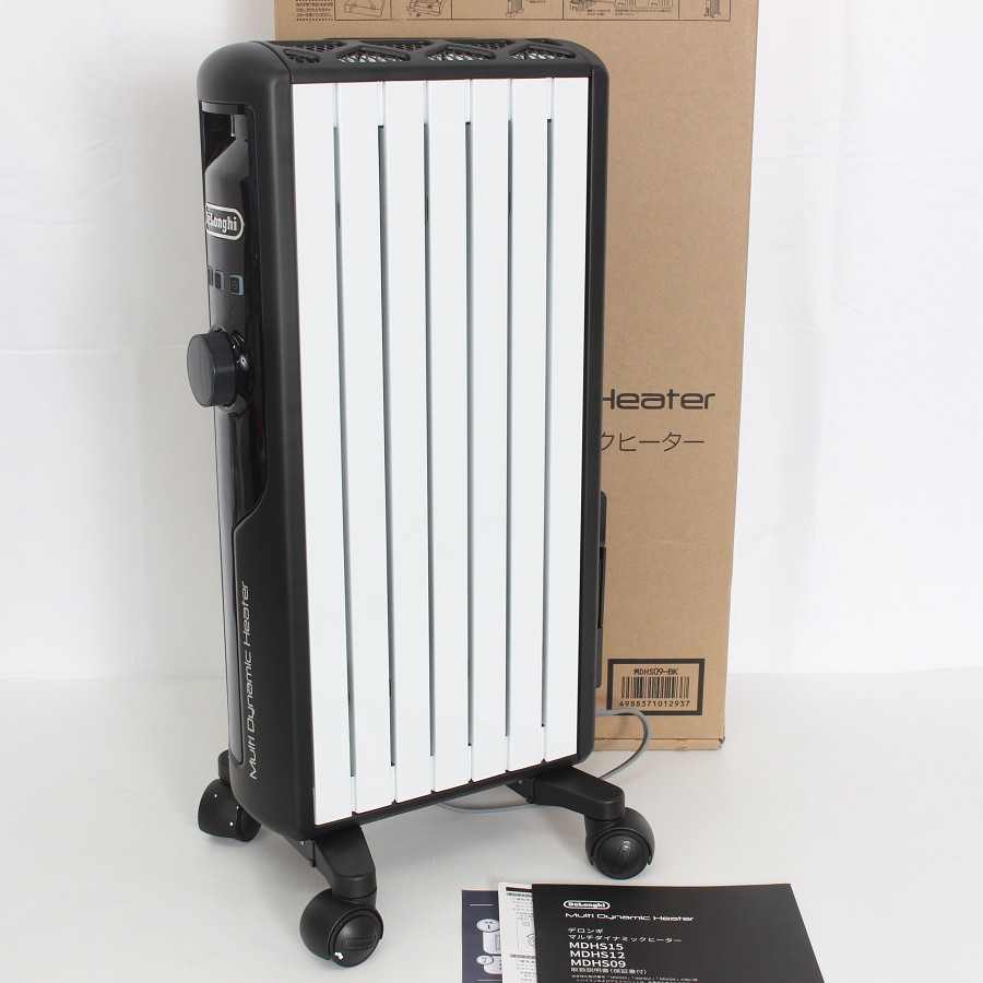 楽天市場】デロンギ マルチダイナミックヒーター [mdh09-bk]（メーカー