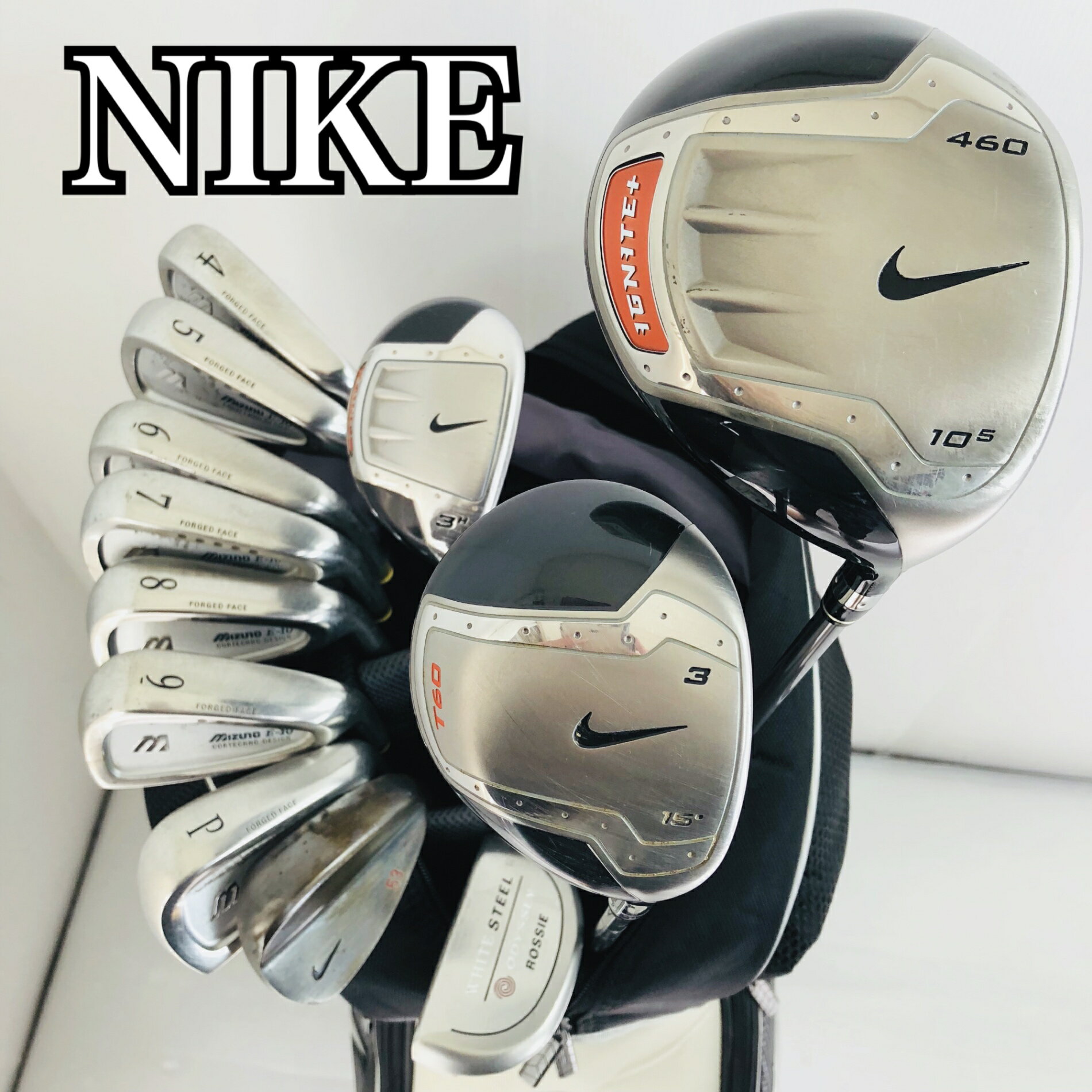 楽天市場】ナイキ キャディバッグ（クラブセット｜メンズクラブ