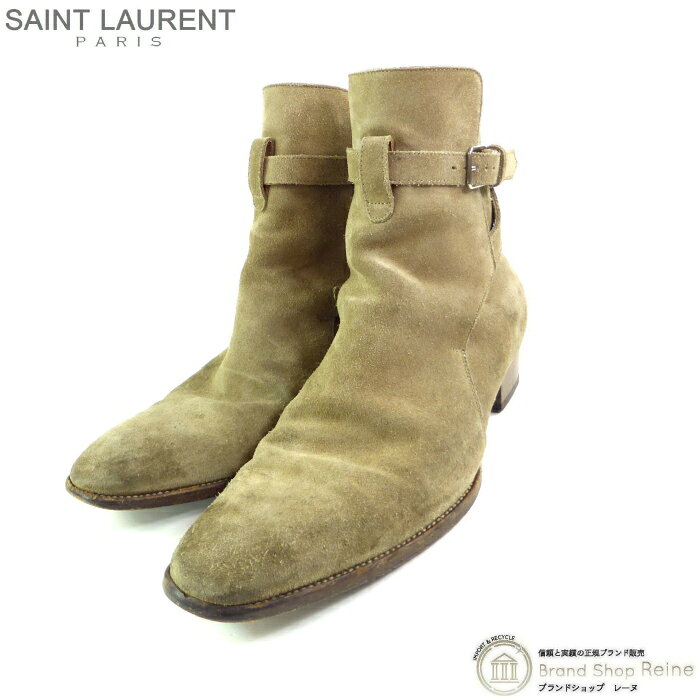 楽天市場】サンローラン（素材（生地・毛糸）スエード）（メンズ靴｜靴