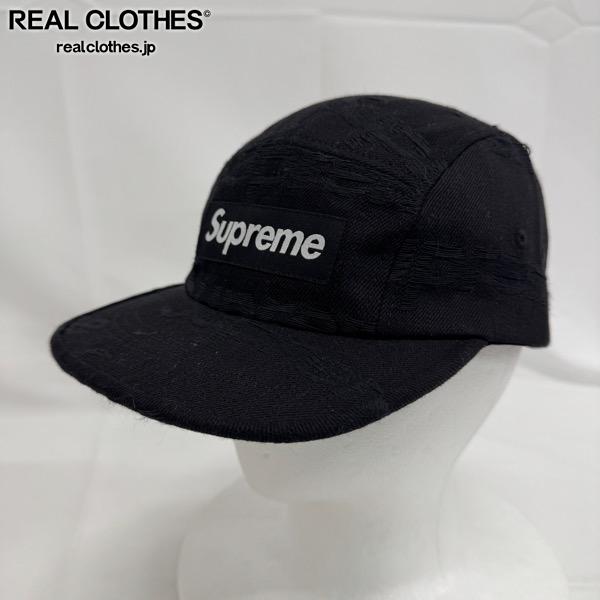 楽天市場】Supreme Denim Leather Visor Camp Capの通販