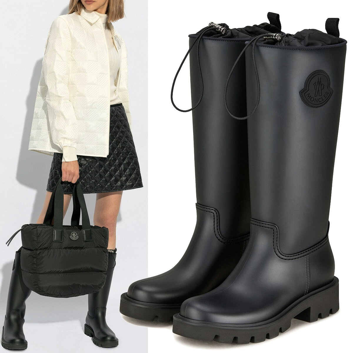 楽天市場】MONCLER（レインシューズ・長靴｜レディース靴）：靴の通販