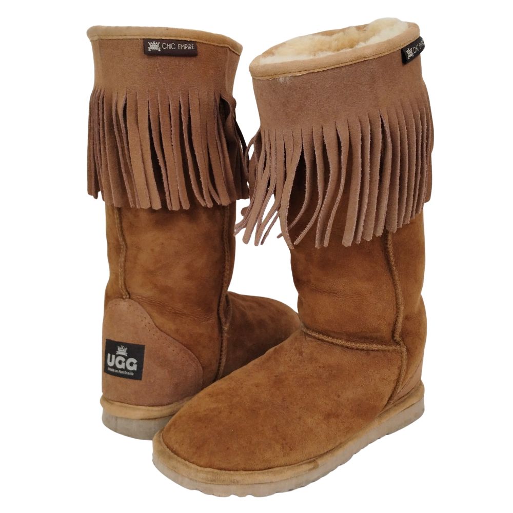 楽天市場】ugg ムートンブーツ ロング（靴）の通販