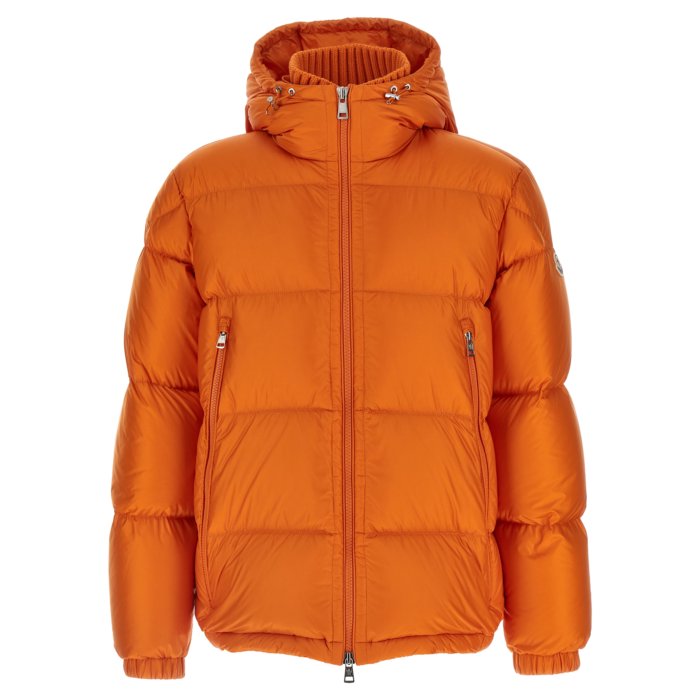 楽天市場】MONCLER ダウンジャケット オレンジ（メンズファッション