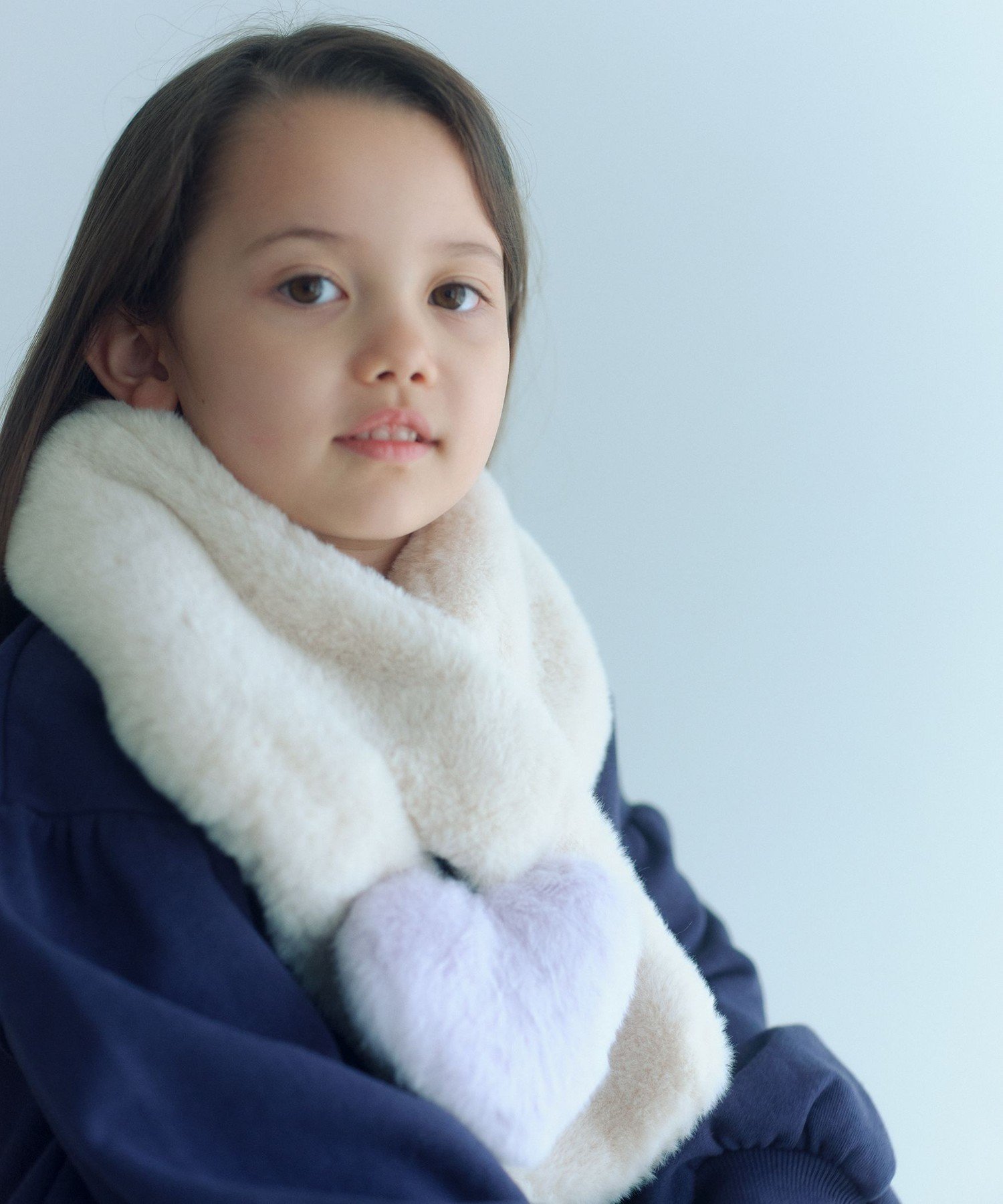 楽天市場】ファー マフラー（柄ハート）の通販