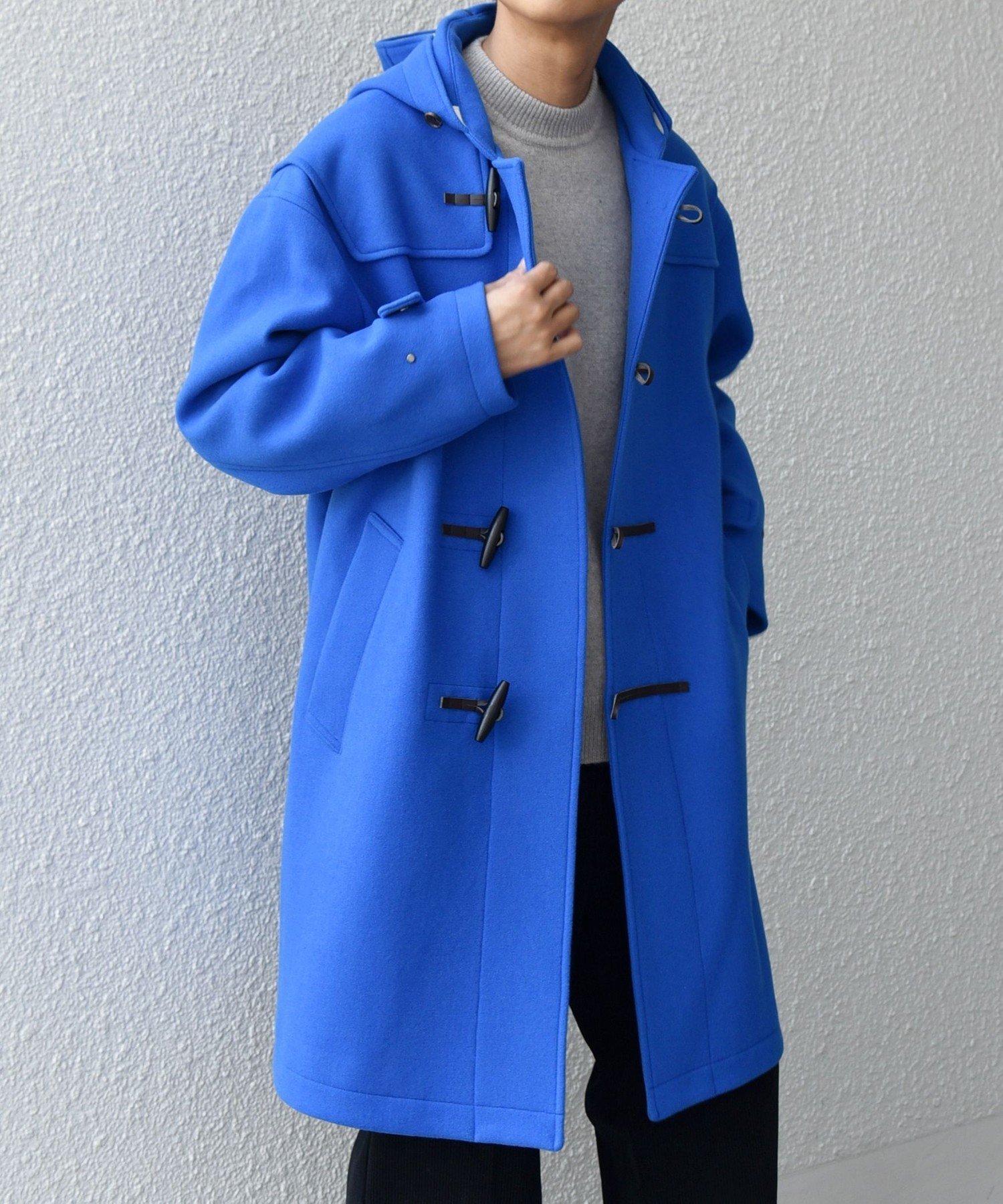 楽天市場】ダッフルコート メンズ（カラーブルー）（メンズ