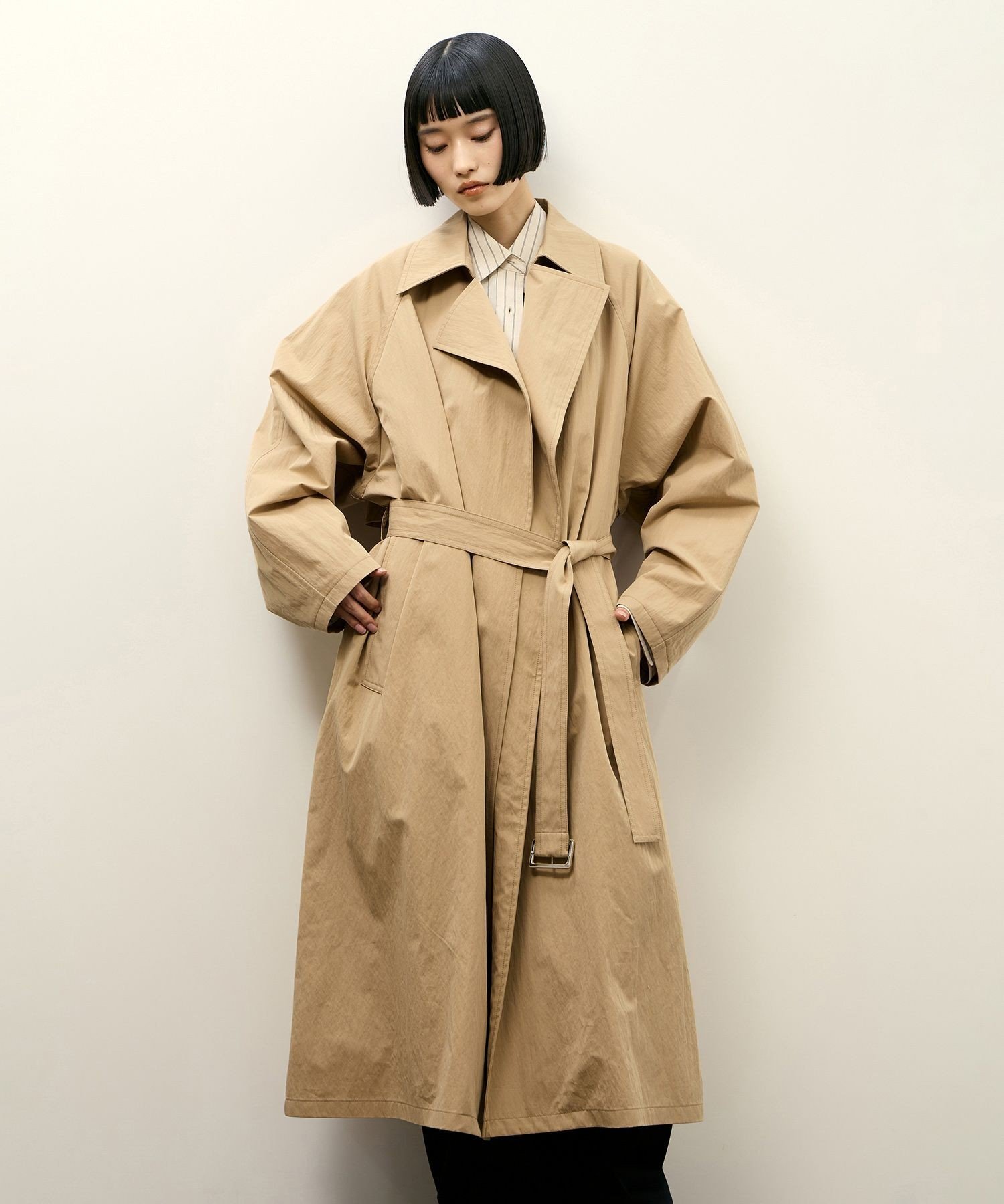 楽天市場】Adam et Rope' トレンチコートの通販