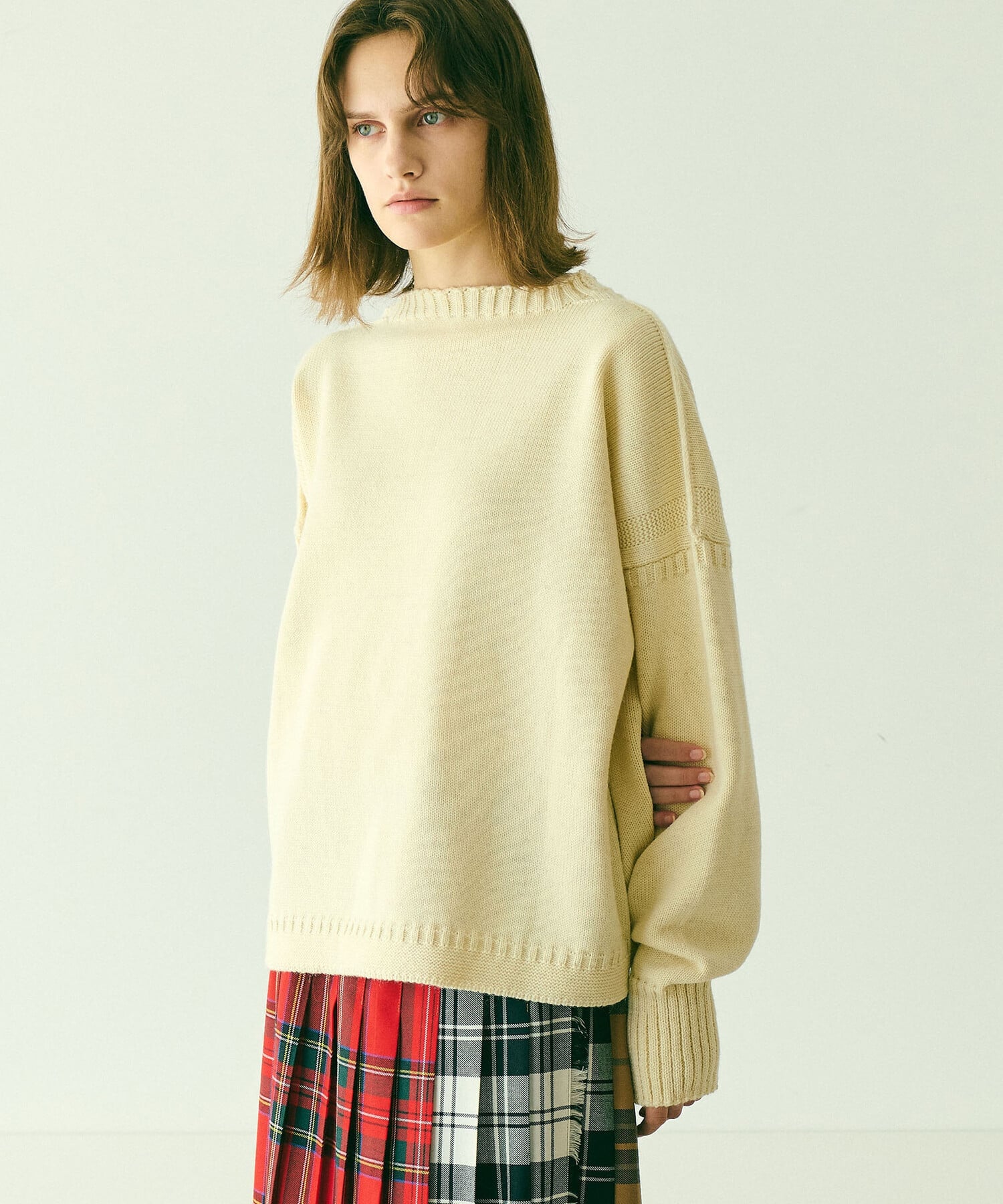 楽天市場】ル トリコチュール ガンジーセーターの通販