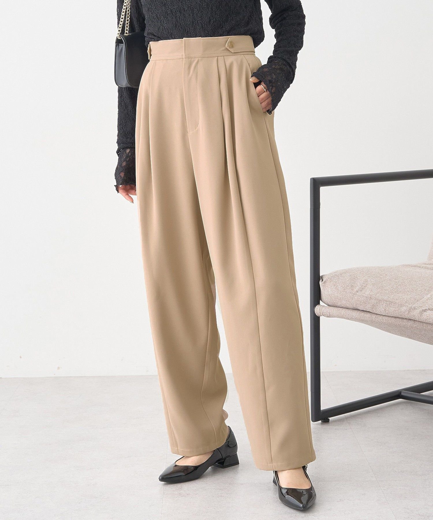 楽天市場】コクーンパンツ（裾丈の種類7分丈・クロップド）の通販