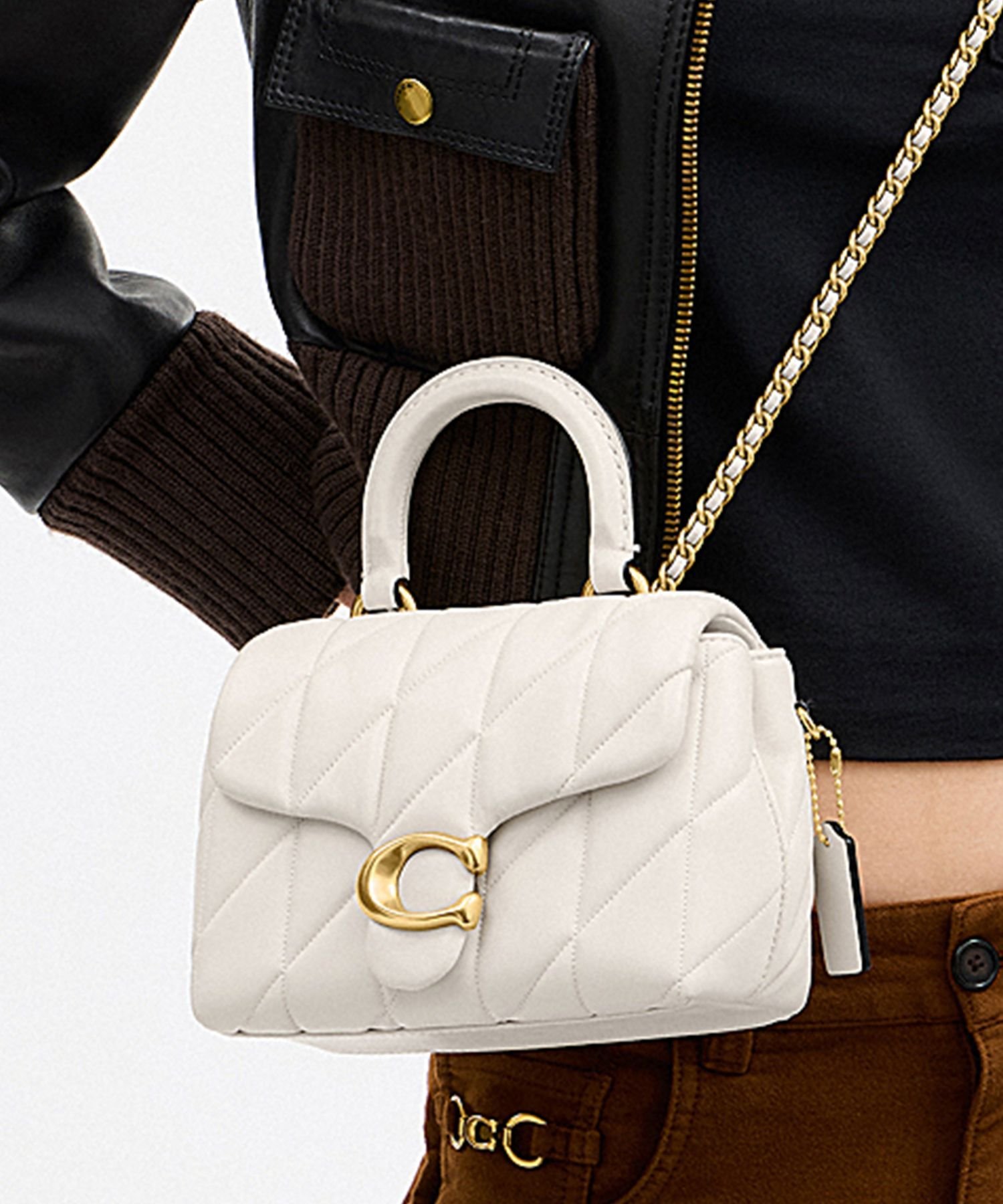 楽天市場】キルティング（ブランドコーチ）（ショルダーバッグ