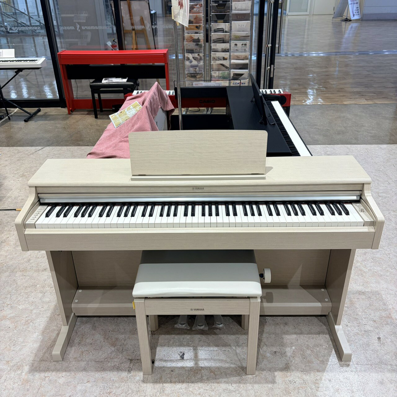 楽天市場】ヤマハ 電子ピアノydp-164の通販