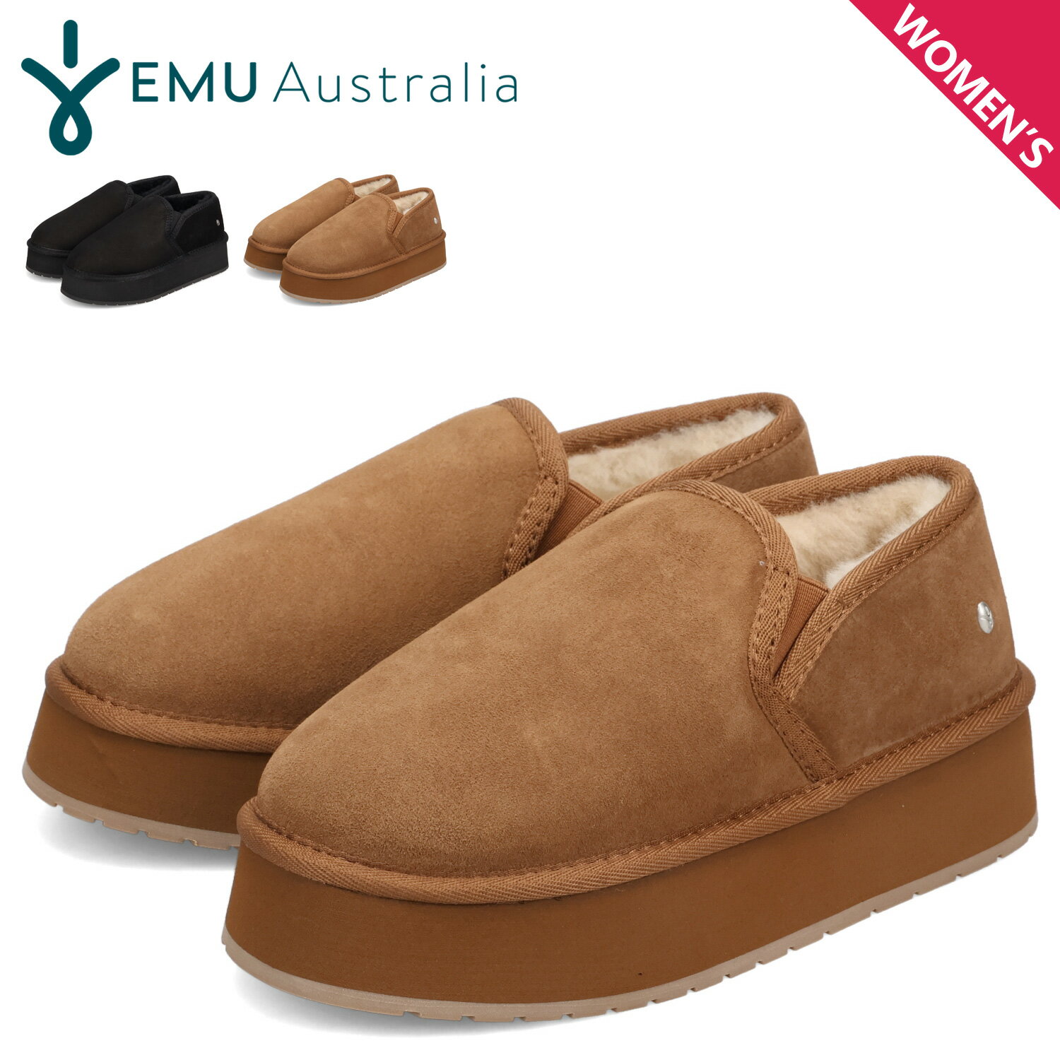 楽天市場】ugg モカシン（カラーブラウン）（ブーツ｜レディース靴