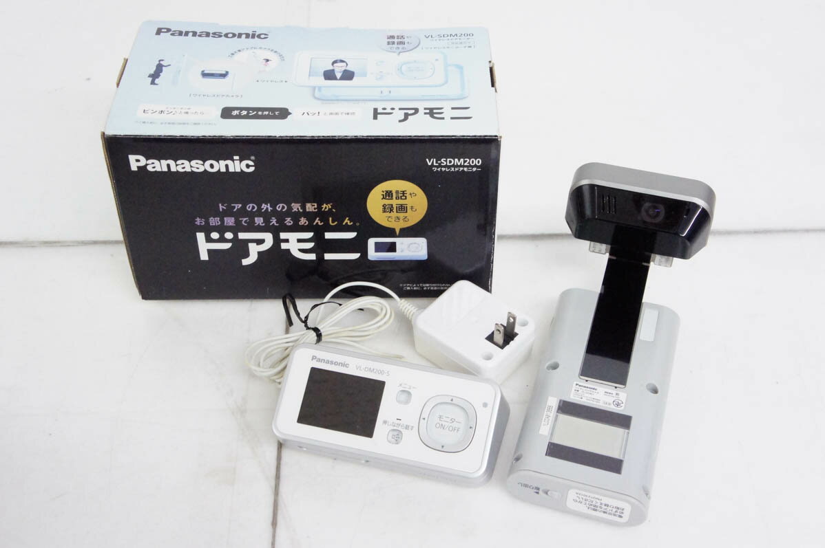 楽天市場】パナソニック ワイヤレスドアモニター vl－sdm200－s