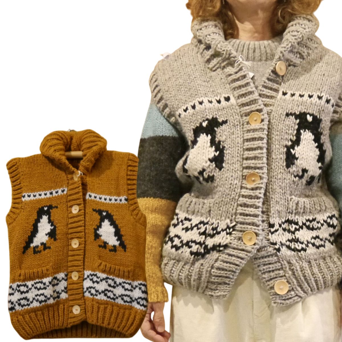 楽天市場】カウチン（その他｜ニット・セーター）：トップス