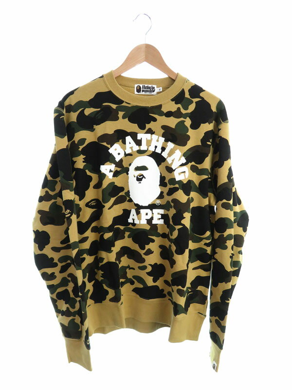 A BATHING APE】【日本製】【トレーナー】アベイシングエイプ