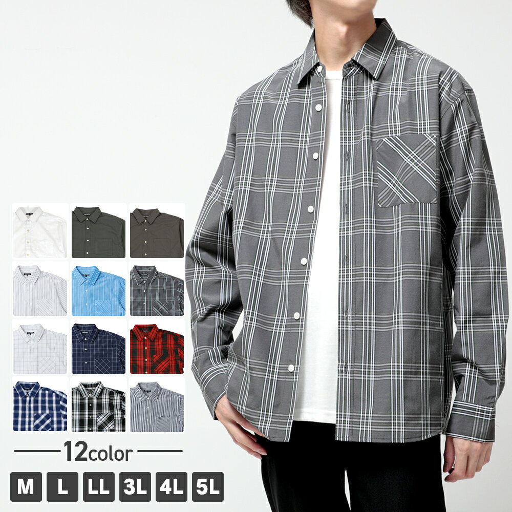 楽天市場】5L（カジュアルシャツ｜トップス）：メンズファッションの通販