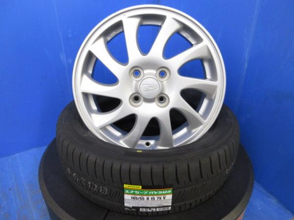 楽天市場】15インチ ダイハツキャスト ホイールタイヤセット中古の通販