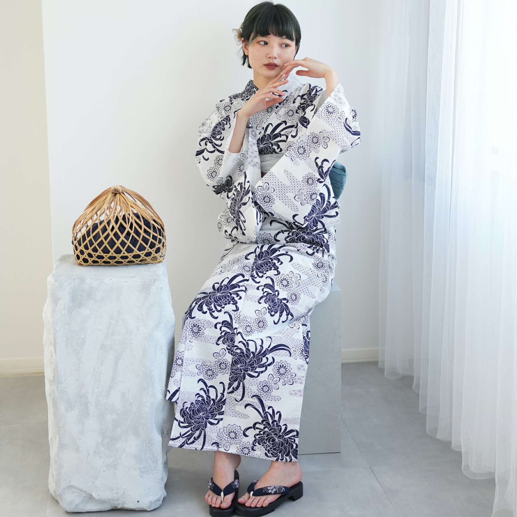 楽天市場】浴衣 乱菊の通販