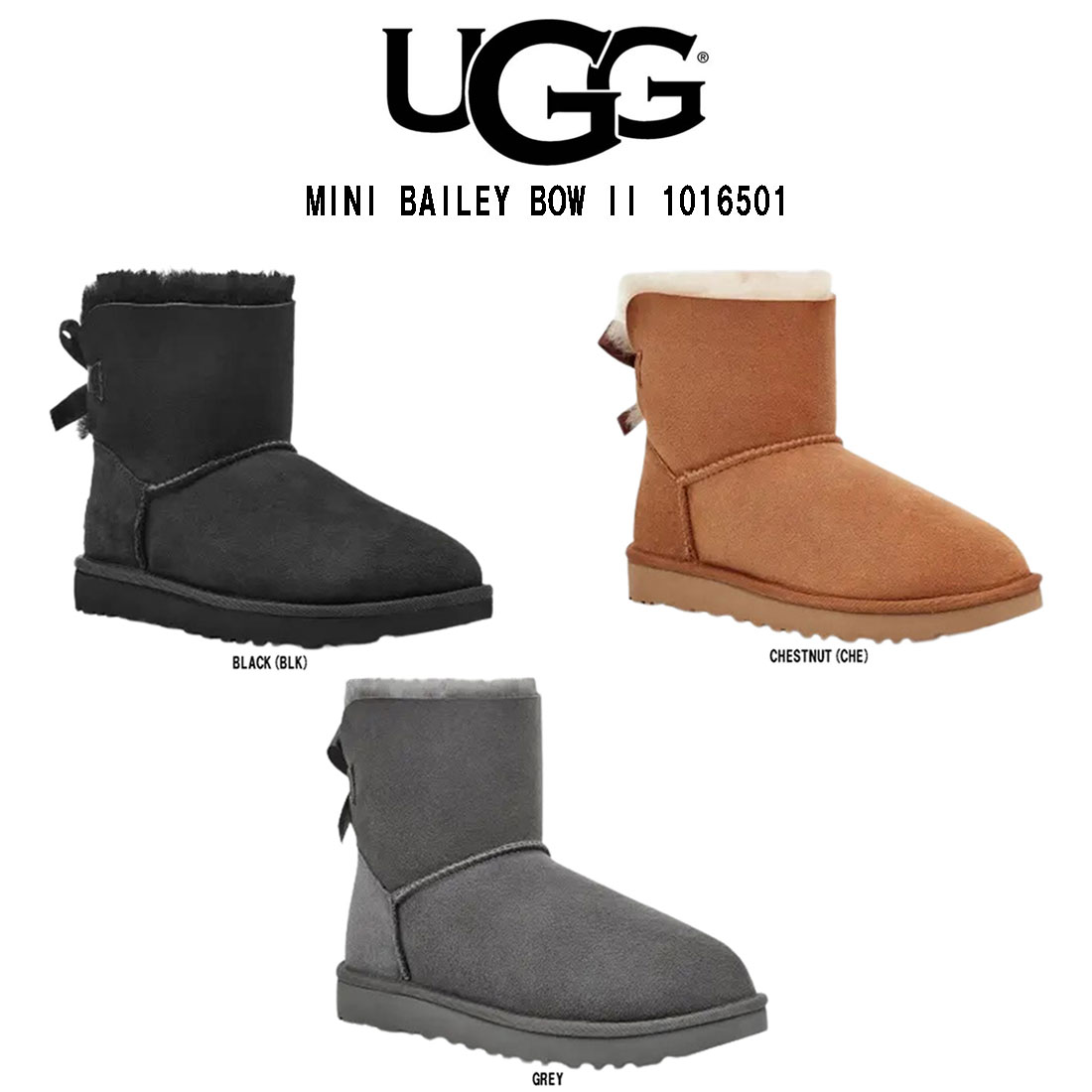 楽天市場】UGG MINI BAILEY BOW IIの通販