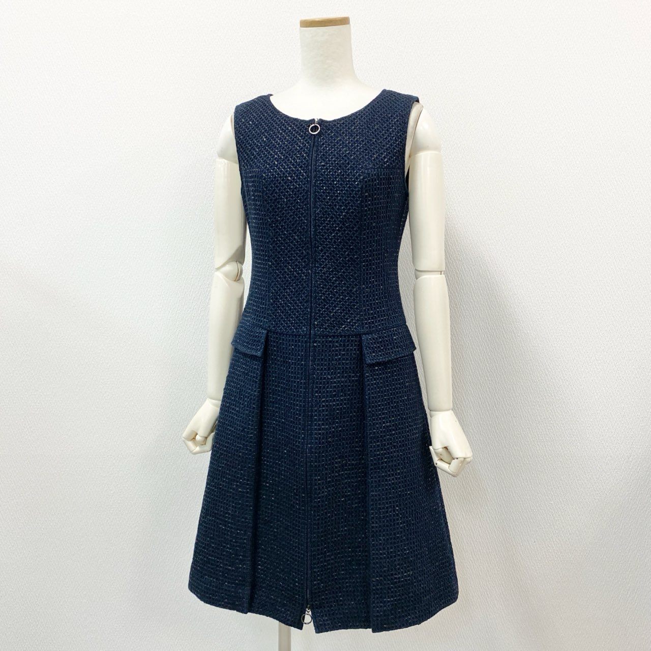 Rene ルネ ワンピース ファンシーツイードワンピース