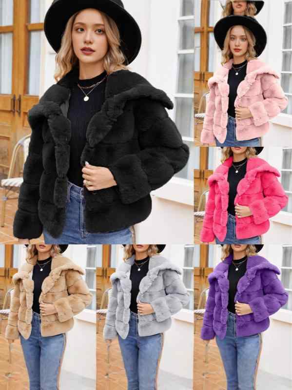 楽天市場】ラビットファー コート（レディースファッション）の通販