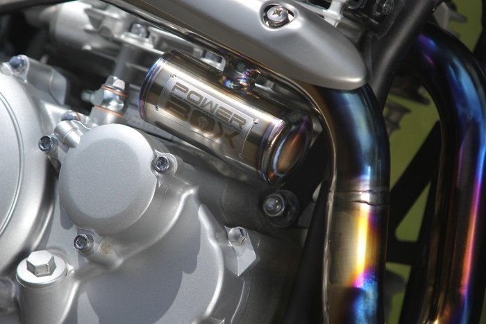 楽天市場】セロー250 power box（パワーボックス） エキゾーストパイプ