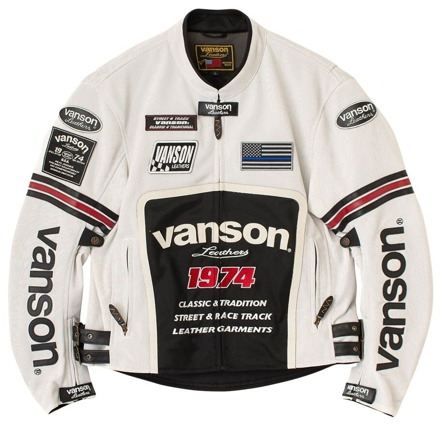 楽天市場】vanson ジャケット（バイクウェア・プロテクター｜バイク