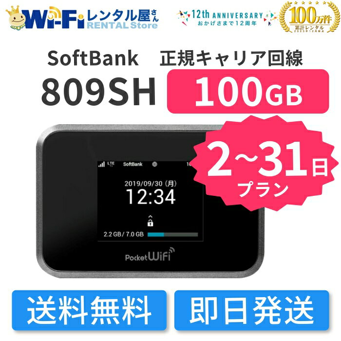 楽天市場】pocket wifi 809sh対応の通販
