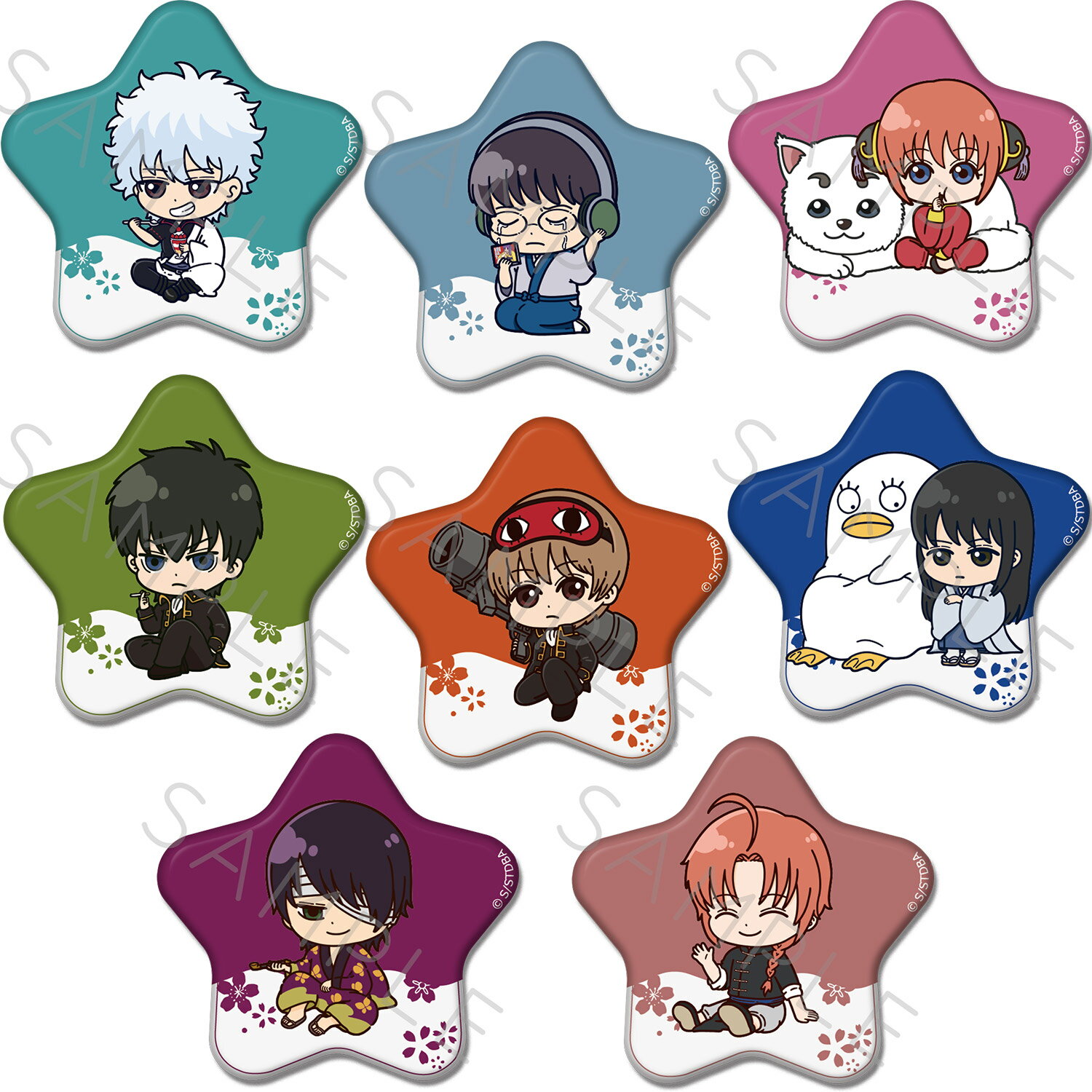 楽天市場】銀魂 神楽 缶バッジの通販