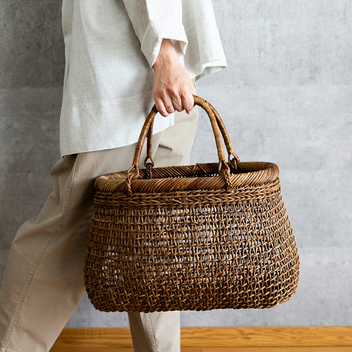 楽天市場】あけび カゴの通販