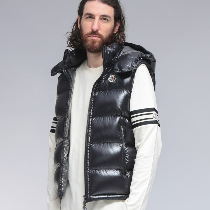 楽天市場】モンクレール ダウン ベスト（フード（有/無）取り外し