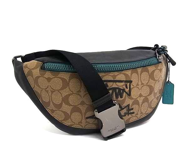 楽天市場】COACH レザー バッグ（カラーベージュ）（ボディバッグ