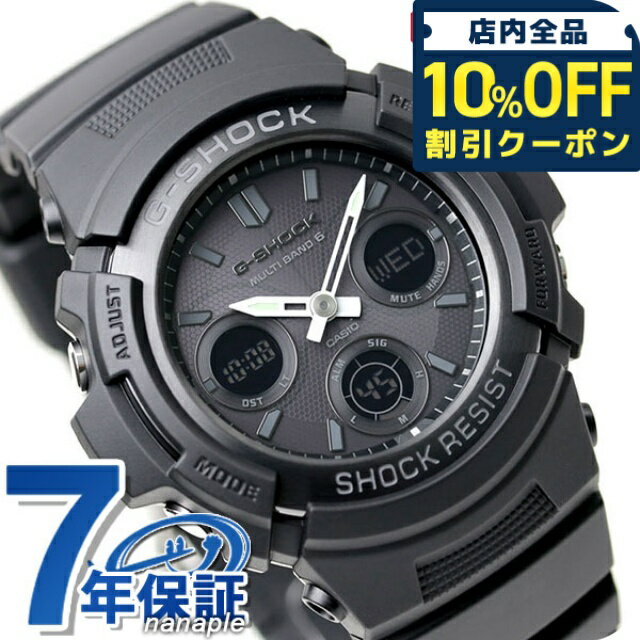 楽天市場】カシオ g－shock awg－m100b－1a オールブラックの通販
