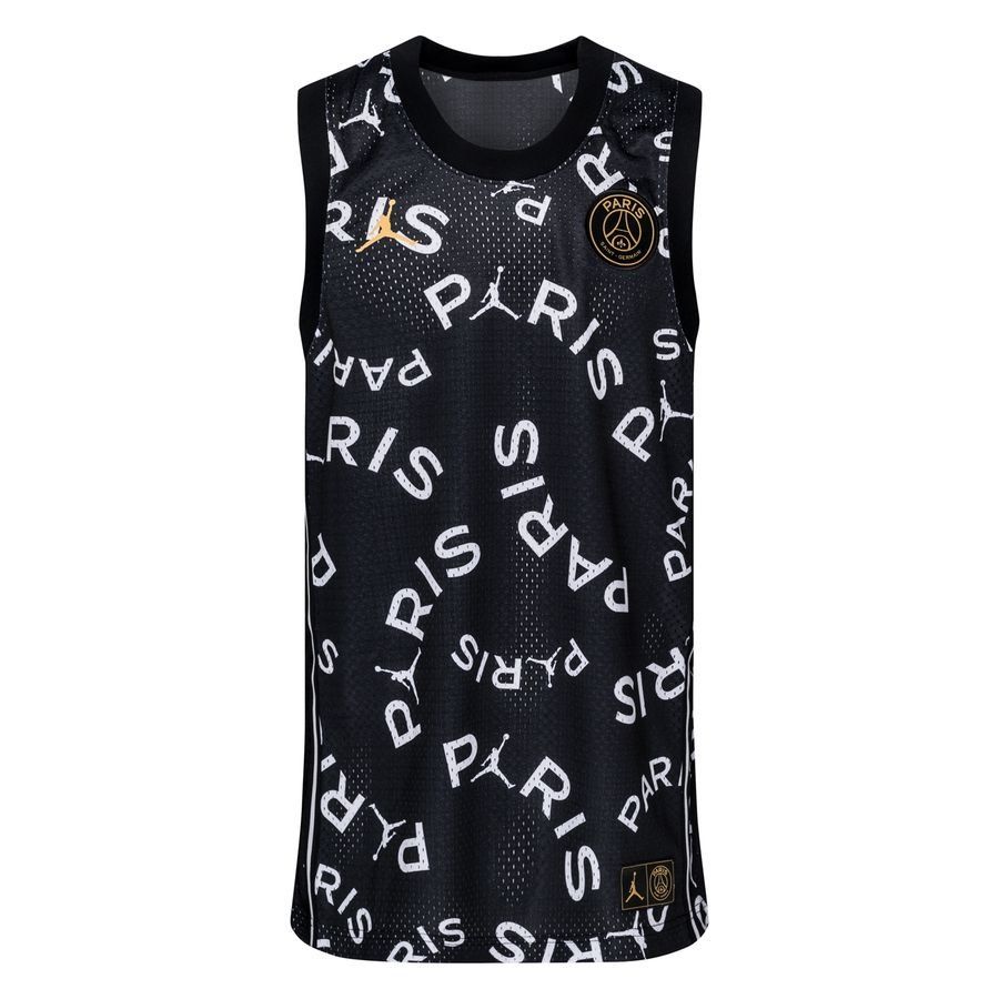 Paris Saint Germain Tank Top 23 Jordan x PSG - Black/Metallic Gold