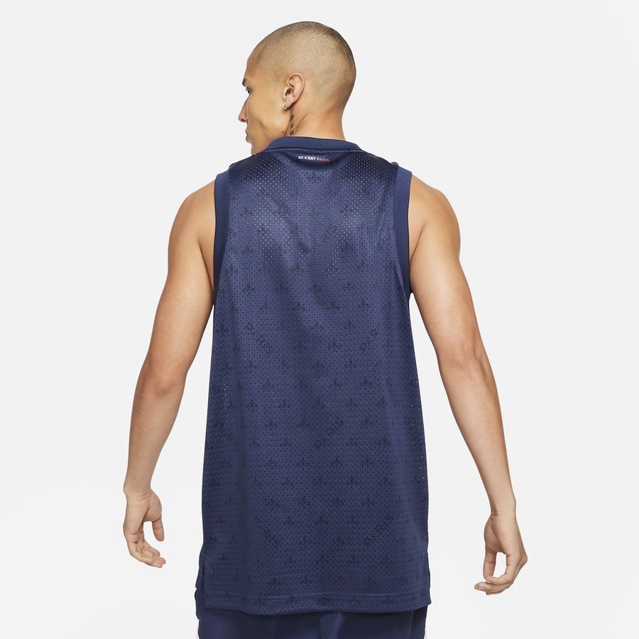 Paris Saint Germain Tank Top Jordan x PSG - Midnight Navy/White