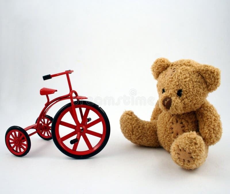 Bear Teddy Tricycle Stock Photos - Free & Royalty-Free Stock