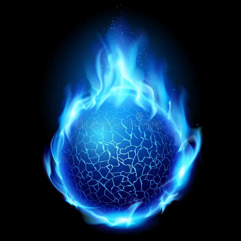 Blue Fire Ball Stock Illustrations – 3,592 Blue Fire Ball Stock
